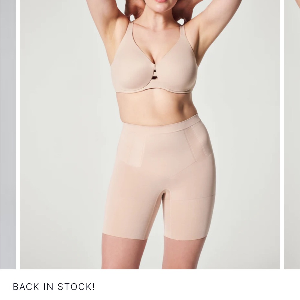 SPANX Sculpt OnCore Mid-thigh short Size L Soft Nude